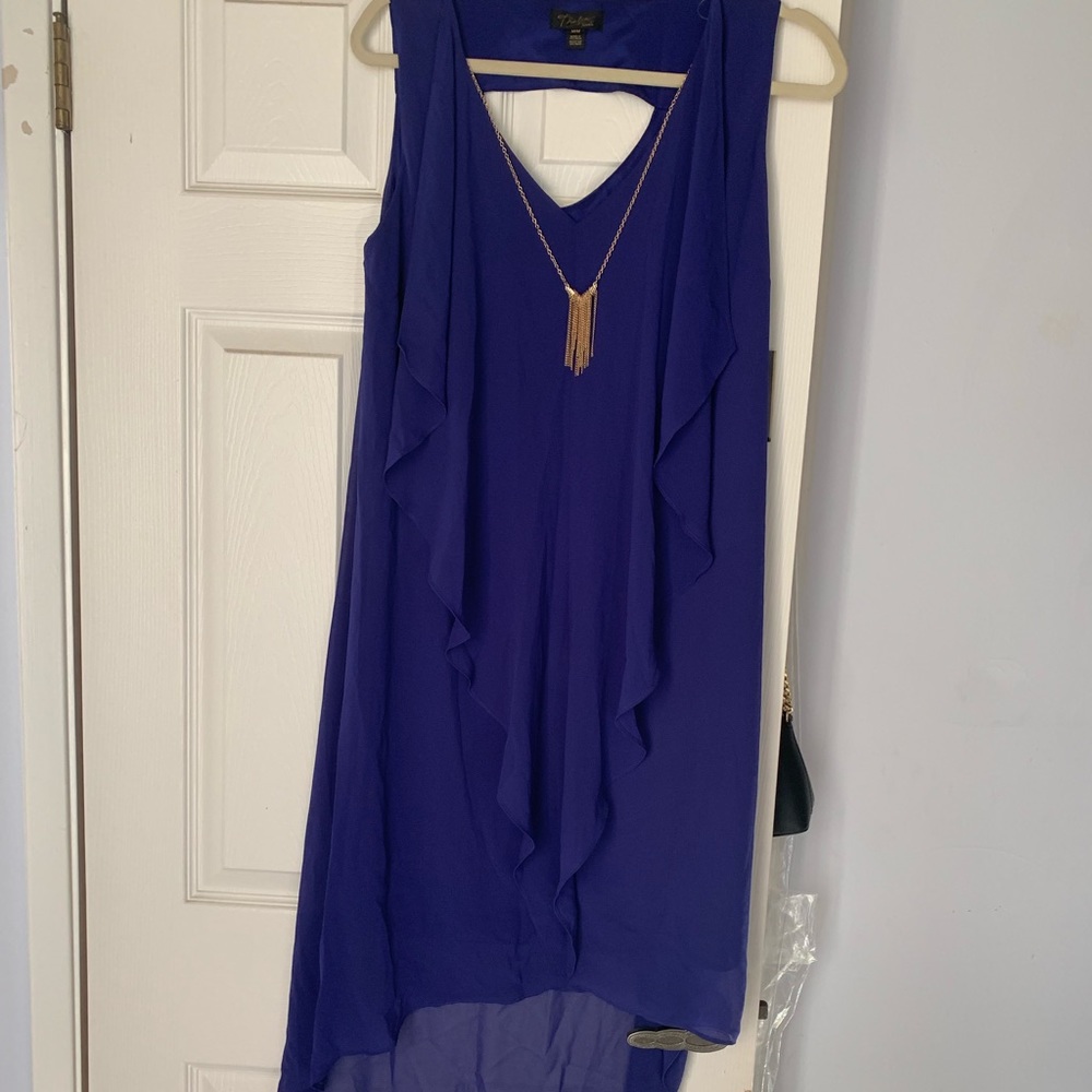 Blue dress